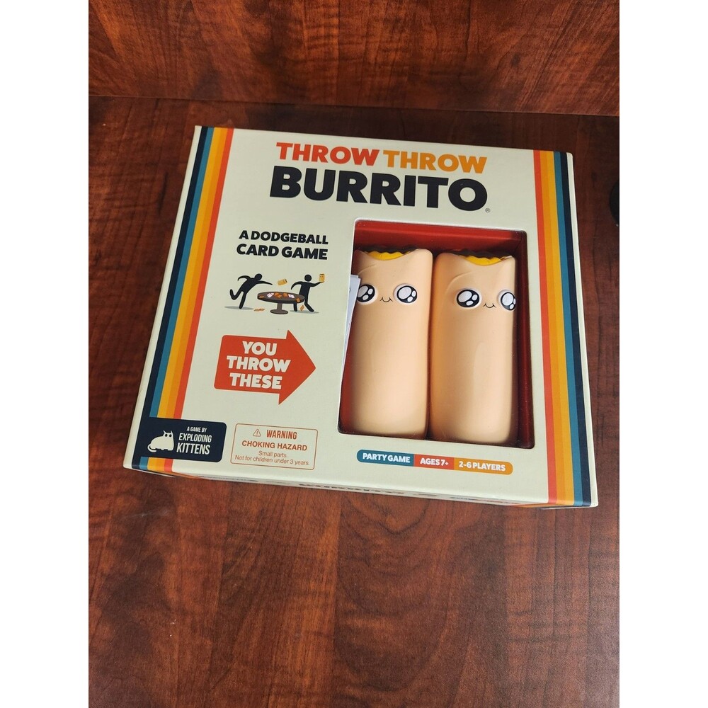 EXPLODING KITTENS Throw Throw Burrito Card Game